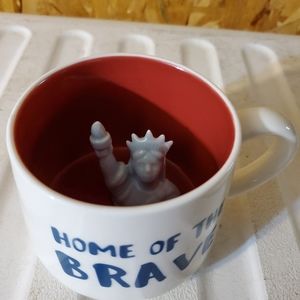 American Coffee Mug: Home of the Brave with Lady L